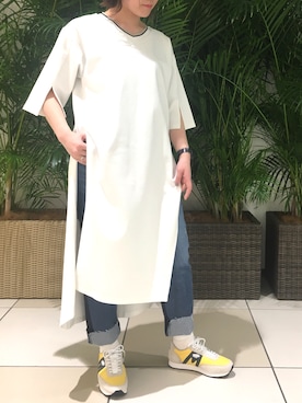 「KARHU（カルフ）のアイテム」を使った、HKRさん（レディース・161cm）の春コーディネート