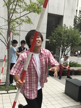 からあげクンa.k.a.ピグモンさん（メンズ・174cm）の夏コーディネート