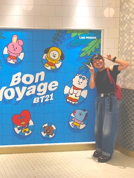 「BTS」｜「アイテム（腕時計）」を使った、Saayaさん（レディース・147cm）の秋コーディネート