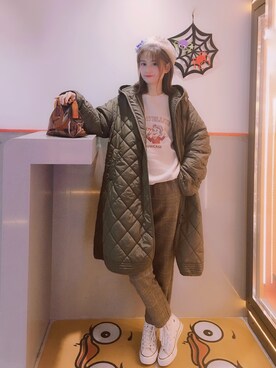 Léa.Dさん（レディース・166cm）の秋コーディネート