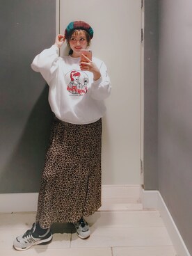 Léa.Dさん（レディース・166cm）の冬コーディネート