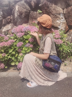 Léa.Dさん（レディース・165cm）の夏コーディネート