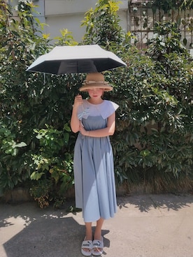 Léa.Dさん（レディース・166cm）の夏コーディネート