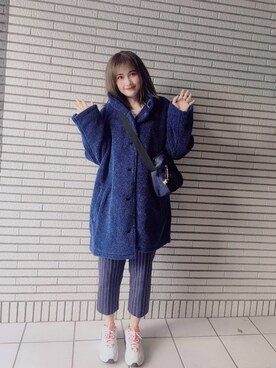 「kastane_ootd」｜「アイテム（その他アウター）」を使った、Léa.Dさん（レディース・166cm）の冬コーディネート