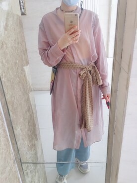 Léa.Dさん（レディース・166cm）の春コーディネート