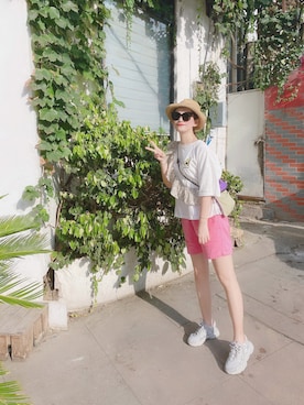 「merry jenny（メリージェニー）のアイテム（雑貨/ホビー）」を使った、Léa.Dさん（レディース・166cm）の秋コーディネート