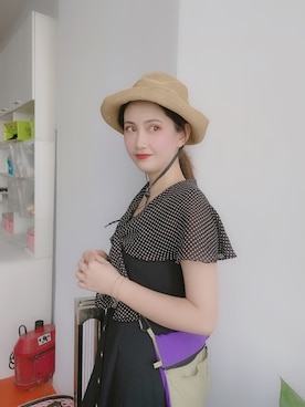 「MANASTASH（マナスタッシュ）のアイテム（バッグ）」を使った、Léa.Dさん（レディース・166cm）の秋コーディネート