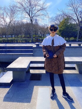 Léa.Dさん(レディース・166cm)の冬コーディネート