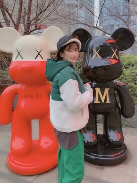 Léa.Dさん（レディース・166cm）の春コーディネート