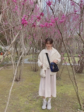 Léa.Dさん（レディース・166cm）の春コーディネート
