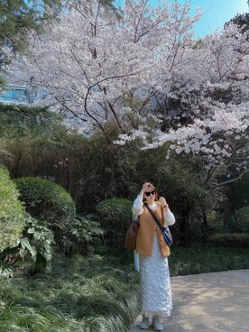 Léa.Dさん（レディース・166cm）の春コーディネート