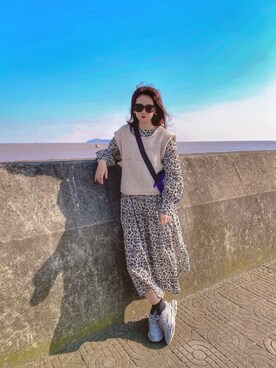 Léa.Dさん(レディース・166cm)の春コーディネート