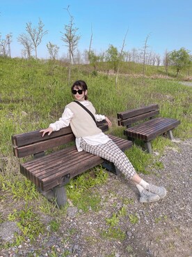 Léa.Dさん(レディース・166cm)の春コーディネート