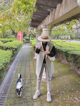 Léa.Dさん（レディース・166cm）の春コーディネート