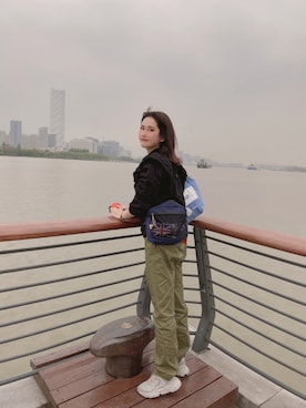 Léa.Dさん（レディース・166cm）の春コーディネート