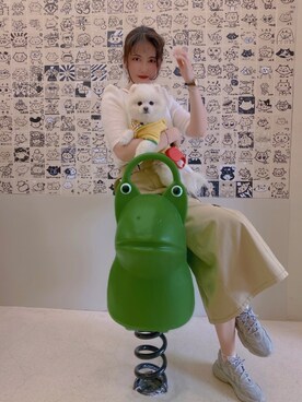 Léa.Dさん（レディース・166cm）の春コーディネート