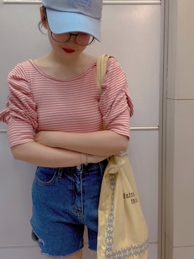 Léa.Dさん（レディース・166cm）の夏コーディネート