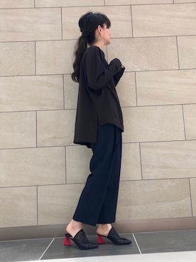 「yangany（ヤンガニー）のアイテム」を使った、napoca有明GARDENさん（レディース・162cm）の秋コーディネート