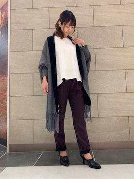 「SRIC（スリック）のアイテム」を使った、napoca有明GARDENさん（レディース・154cm）の秋コーディネート
