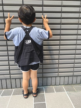 健太郎さん（キッズ・100cm）の夏コーディネート