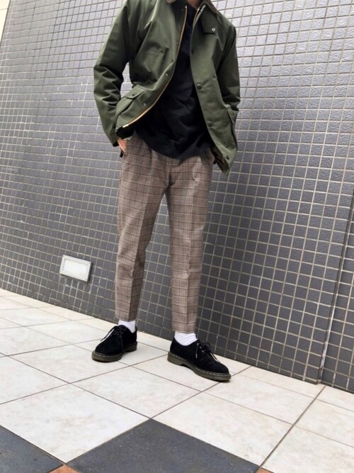 Torao Barbourのブルゾンを使ったコーディネート Wear