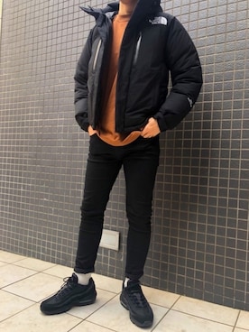 「ノースフェイス」｜ToraOさん（メンズ・166cm）の冬コーディネート