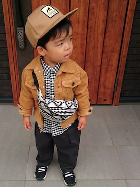 kids-eiteeさん（キッズ・90cm）の秋コーディネート