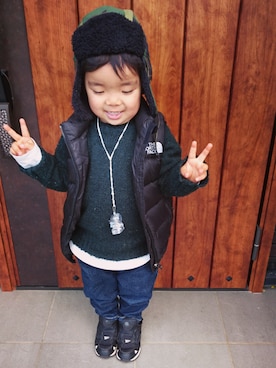 kids-eiteeさん（キッズ・90cm）の冬コーディネート