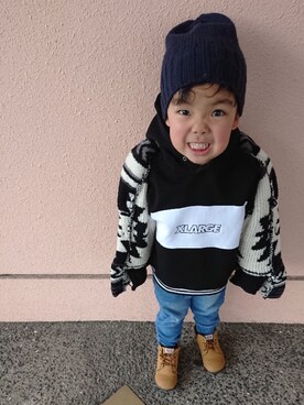 kids-eiteeさん（キッズ・100cm）の冬コーディネート