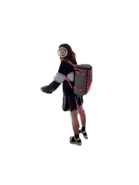 「アイテム（バックパック/リュック、シルバー系）」を使った、nico☺︎さん（レディース・162cm）の秋コーディネート