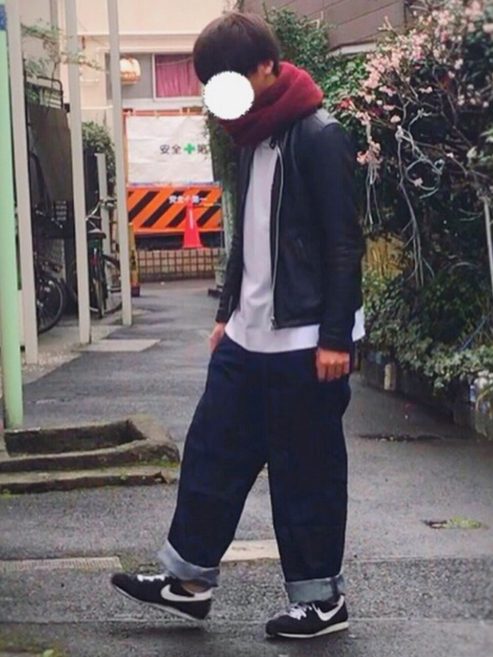 SHIPS JET BLUEシップス シンプルなリアルレザーjkt.L極美 SHIPS JET BLUE【シップスジェットブルー】羊革 レザー