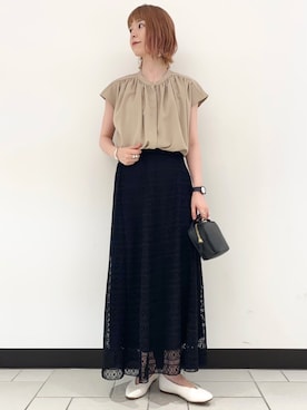 R i oさん(レディース・160cm)の夏コーディネート
