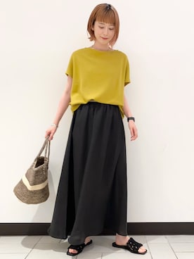 R i oさん（レディース・160cm）の夏コーディネート