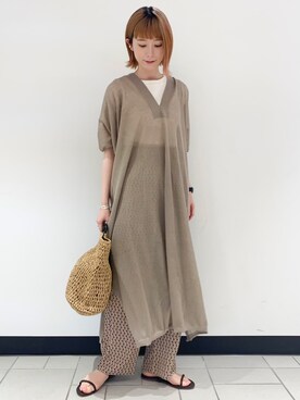 R i oさん（レディース・160cm）の夏コーディネート