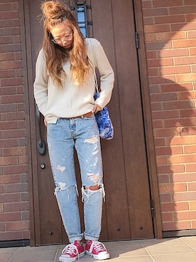 ayk♡さん（レディース・168cm）の冬コーディネート