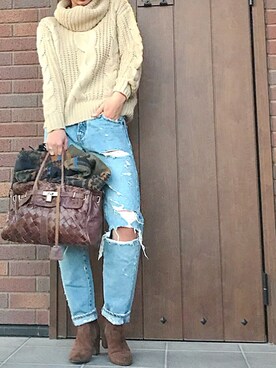 ayk♡さん(レディース・168cm)の冬コーディネート