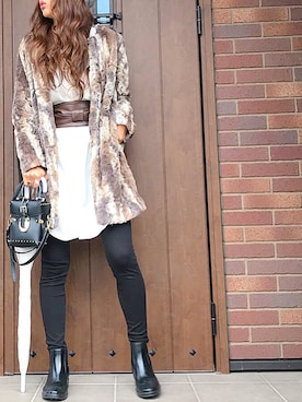 ayk♡さん（レディース・168cm）の冬コーディネート