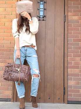 ayk♡さん（レディース・168cm）の冬コーディネート