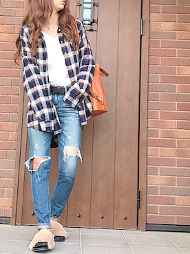 ayk♡さん（レディース・168cm）の冬コーディネート