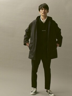 「CONVERSE TOKYO（コンバーストウキョウ）のアイテム（その他アウター）」を使った、conversetokyoさん（メンズ・180cm）の秋コーディネート