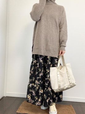 risaさん（レディース・155cm）の春コーディネート