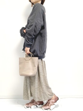 risaさん（レディース・155cm）の春コーディネート