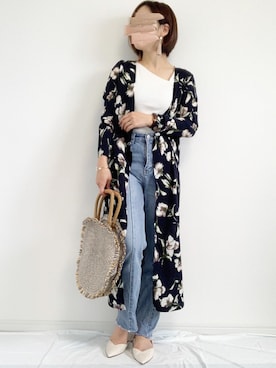 risaさん（レディース・155cm）の春コーディネート