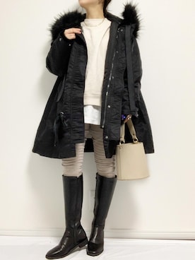 「birthdaybash」｜risaさん（レディース・155cm）の冬コーディネート