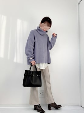 risaさん(レディース・155cm)の冬コーディネート