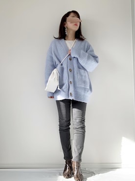 risaさん（レディース・155cm）の冬コーディネート