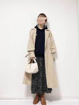 risaさん（レディース・155cm）の冬コーディネート