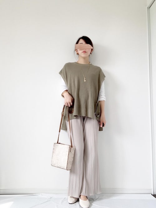 Risa しまむらのベストを使ったコーディネート Wear