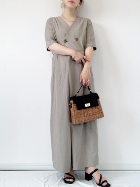 risaさん（レディース・155cm）の夏コーディネート