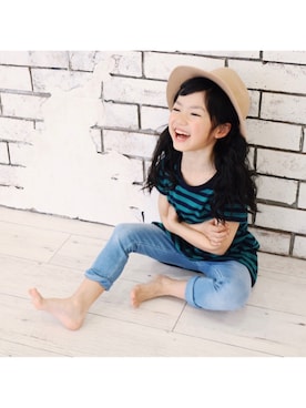 devirockさん（キッズ・110cm）の春コーディネート